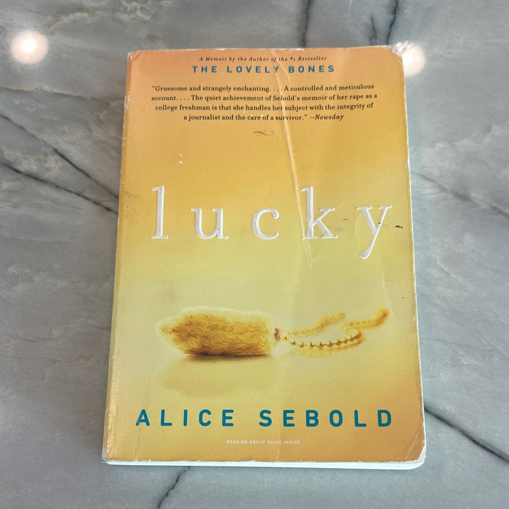 Lucky by Alice Sebold Book
